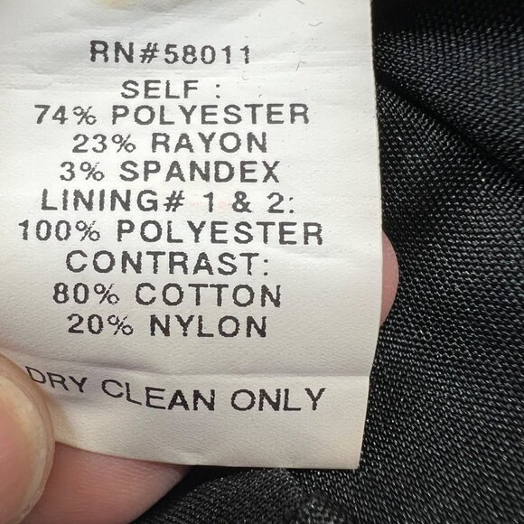 David Meister Black Red Lace A-Line Short Sleeve Dress Size 2 - Picture 10 of 11